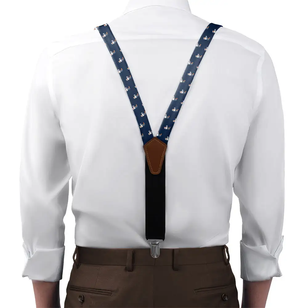 Balanced Versatile Shepherd Dog Theme Suspenders