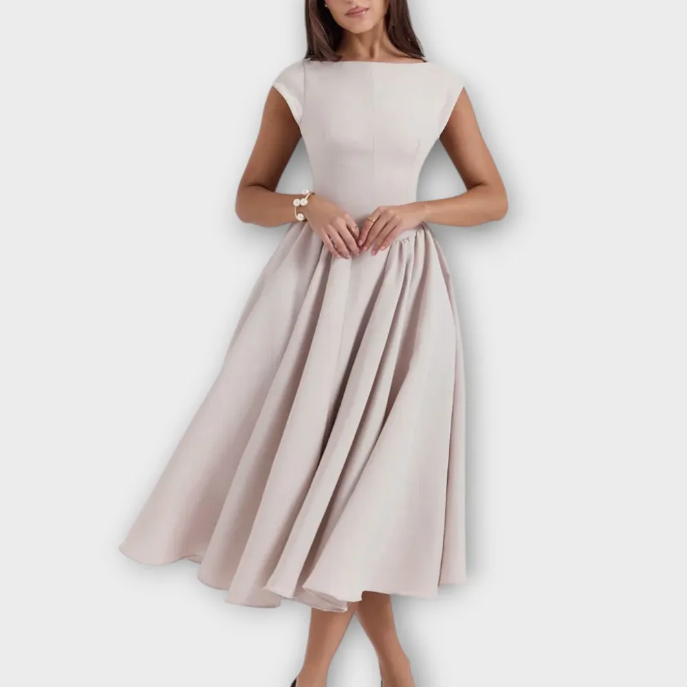 Relaxed Flowing Everyday Midi Dress