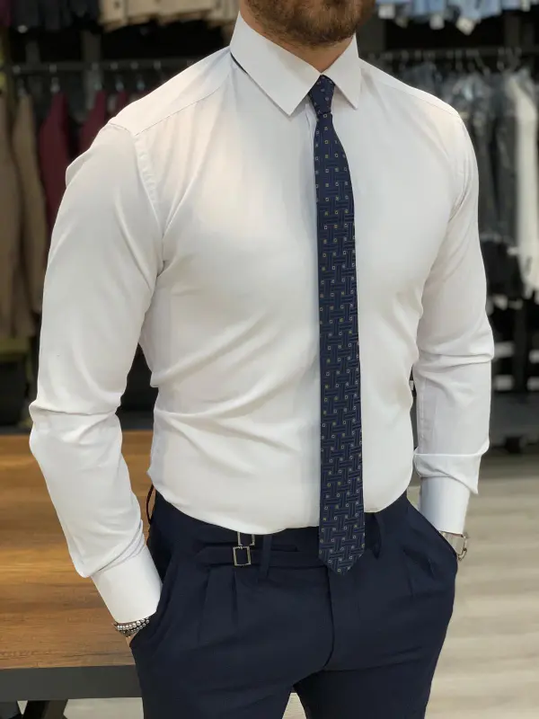 Sharp Slim Fit Cotton Casual Shirt