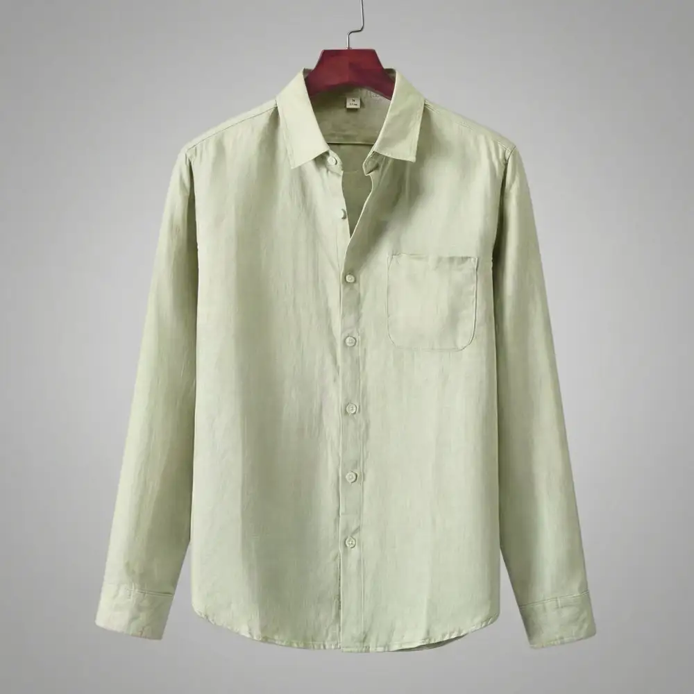 Linen Breathable Long Sleeve Shirt