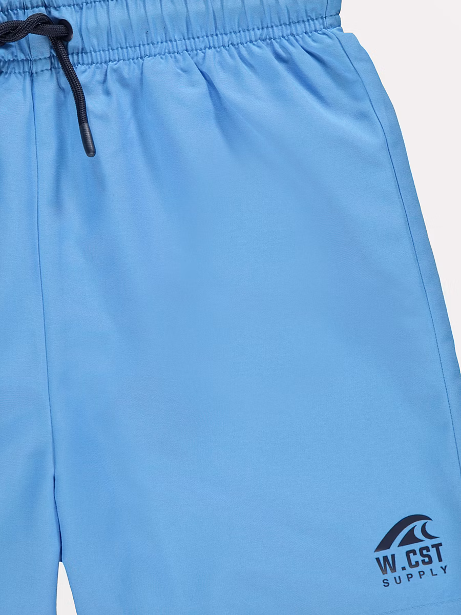 Turquoise W.Cst Supply Swim Shorts detail 1