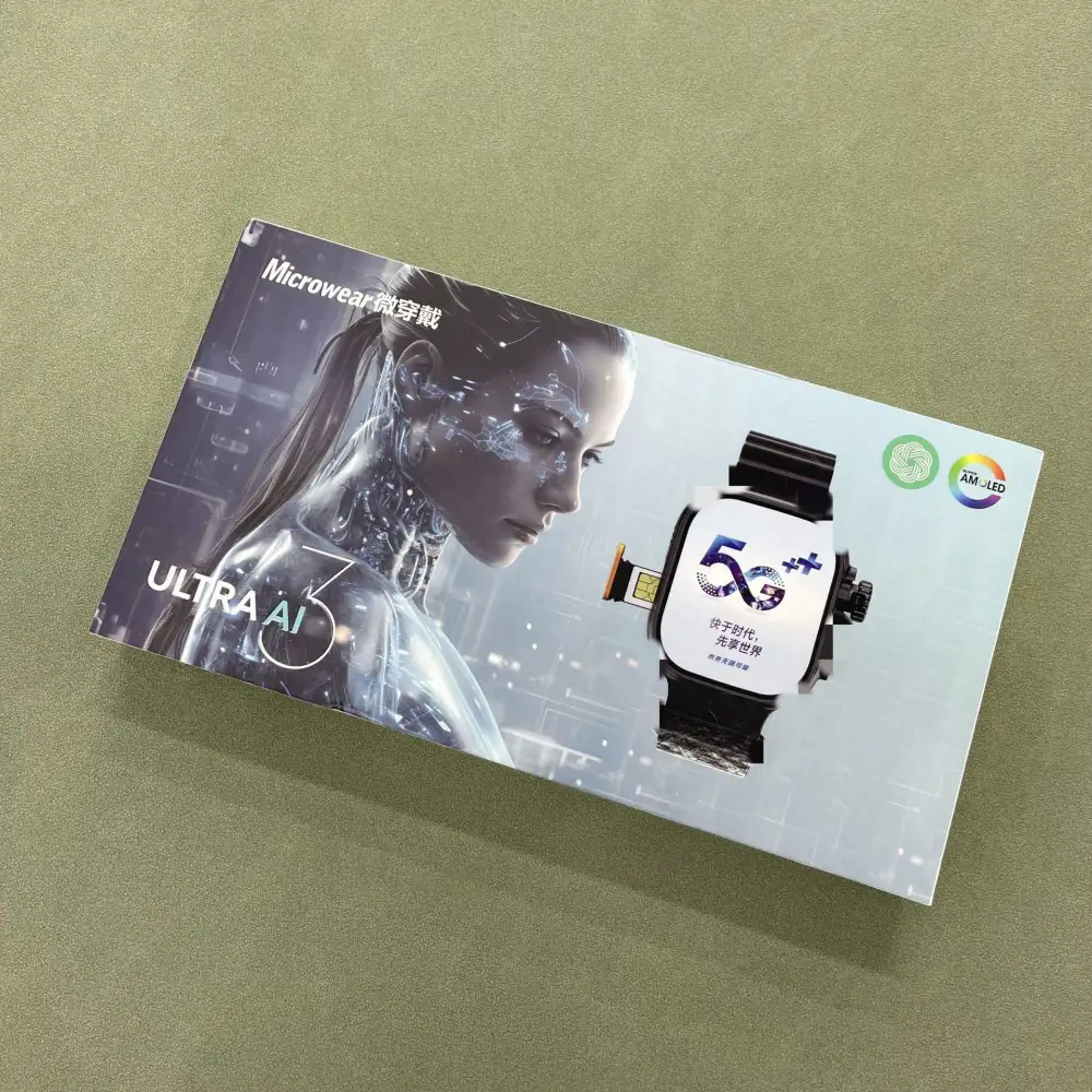 Wear smart watch ultra ai3 card 4G cellular wifi version AMOLED screen