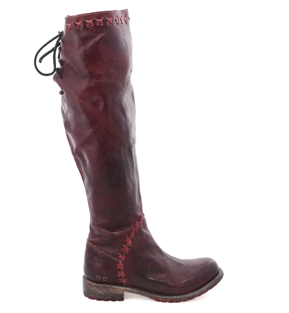 Back-Lace Side-Zip Everyday Boots