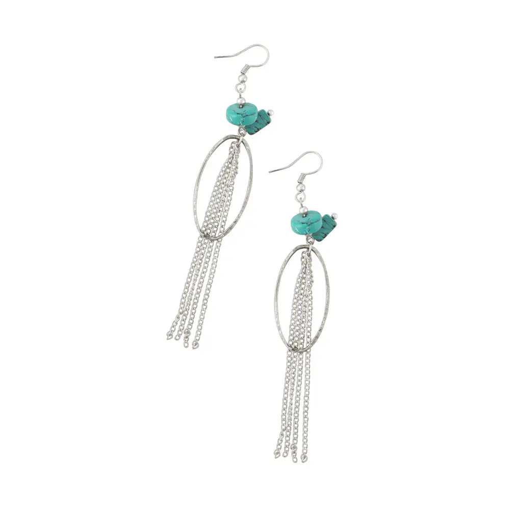 Expressive Graphic Artful Statement Earrings