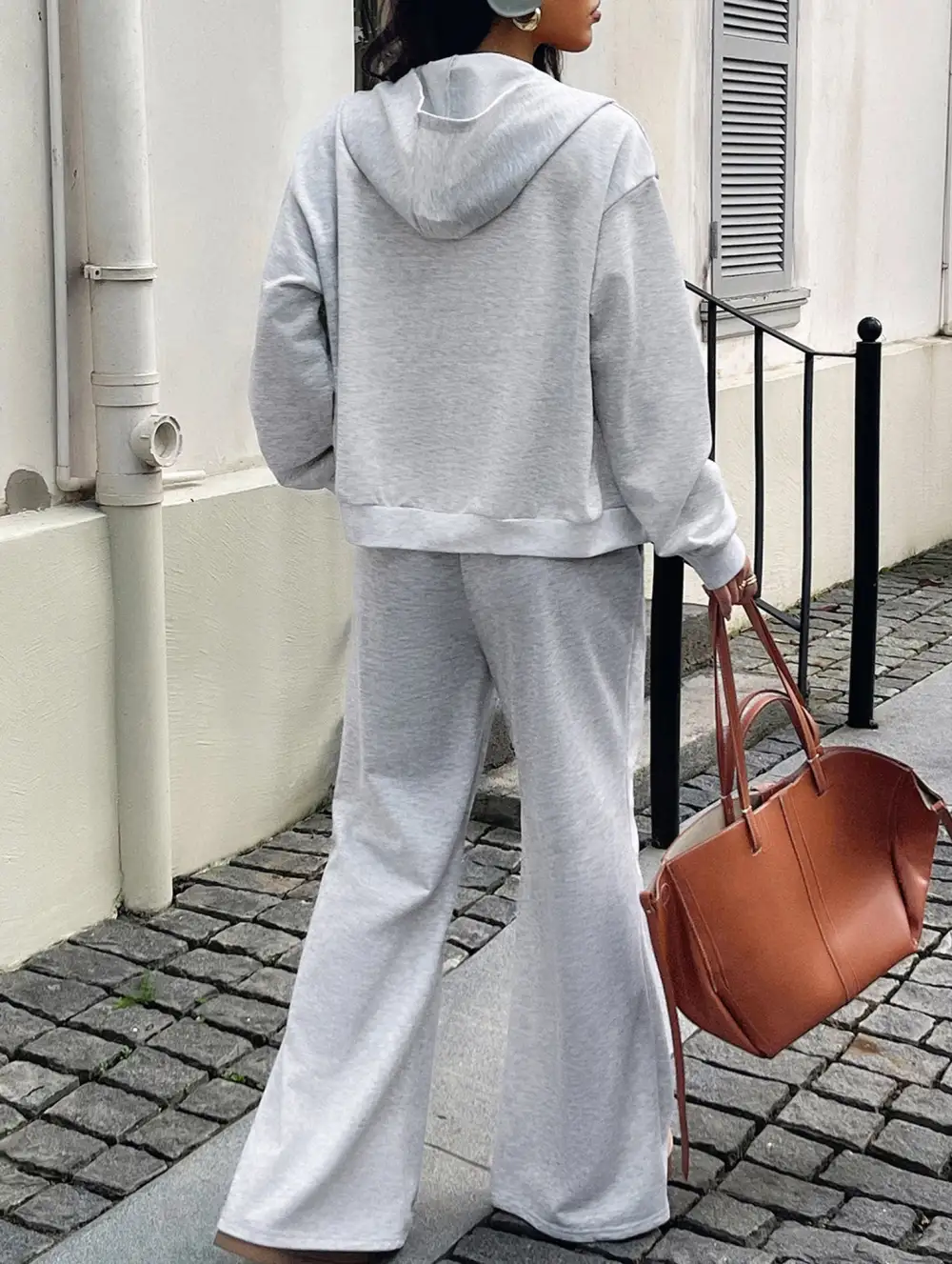 Sports Hoodie Jacket Pants Set