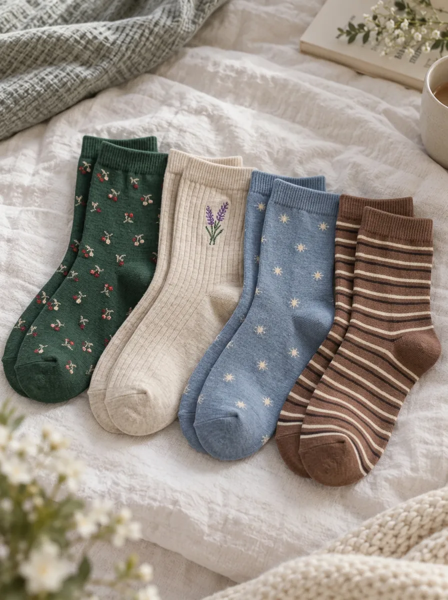 Women's Vintage Floral Lavender
