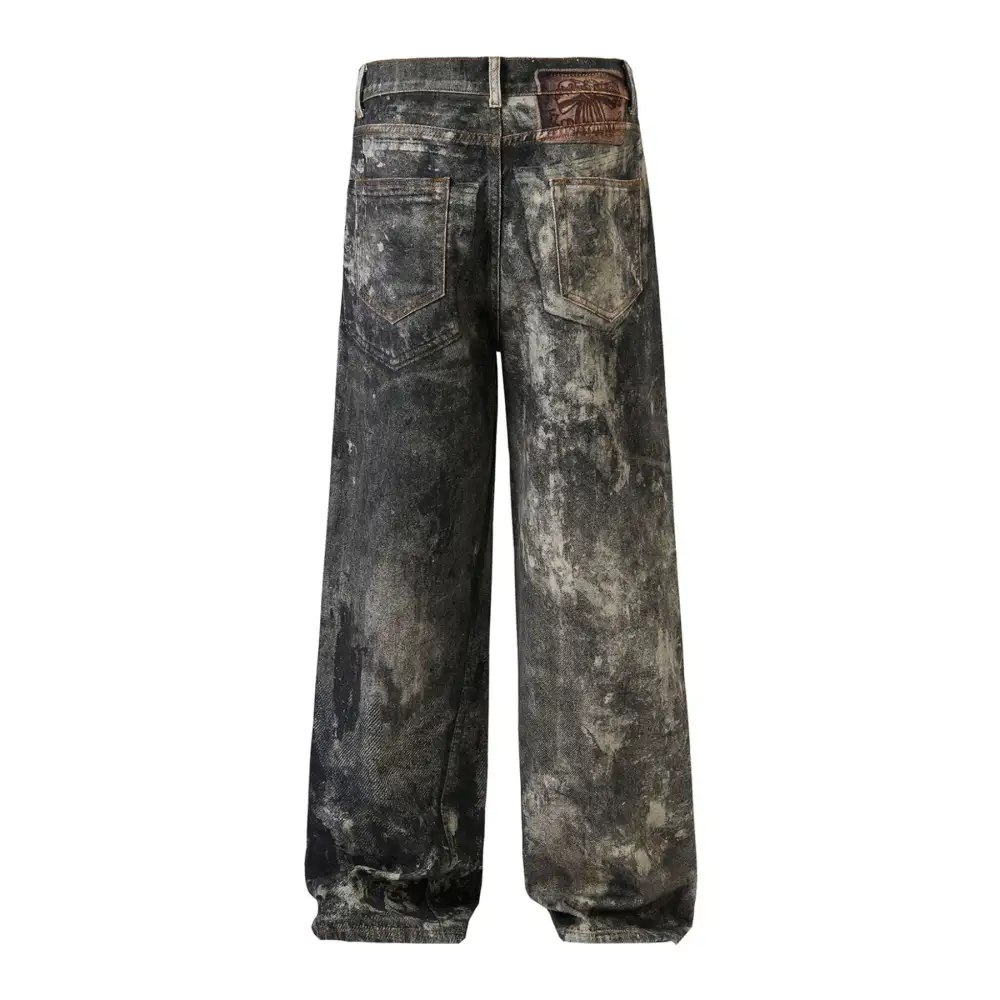 Refined Straight Leg Denim Jeans