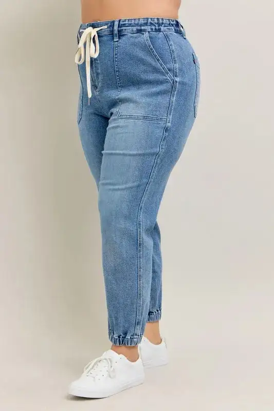 High Waist Denim Pants