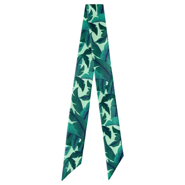 Banana Leaves Pattern Hair Scarf