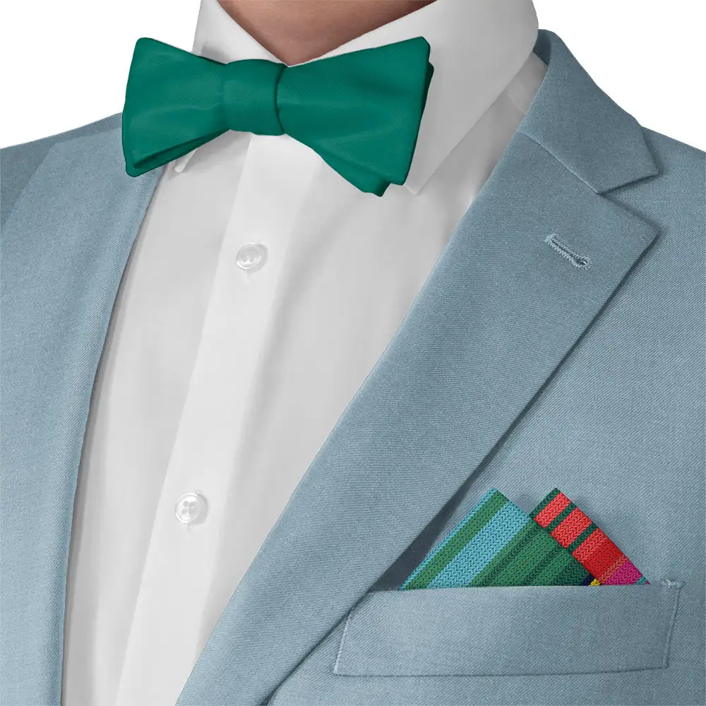 Modern Contemporary Novelty Striped Pocket Square