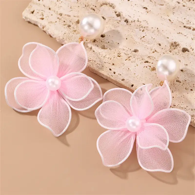 Floral Statement Earrings