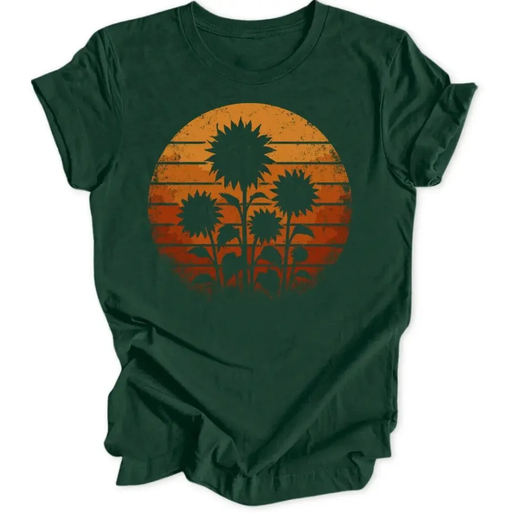 Sunflower Sunset Unisex T-Shirt