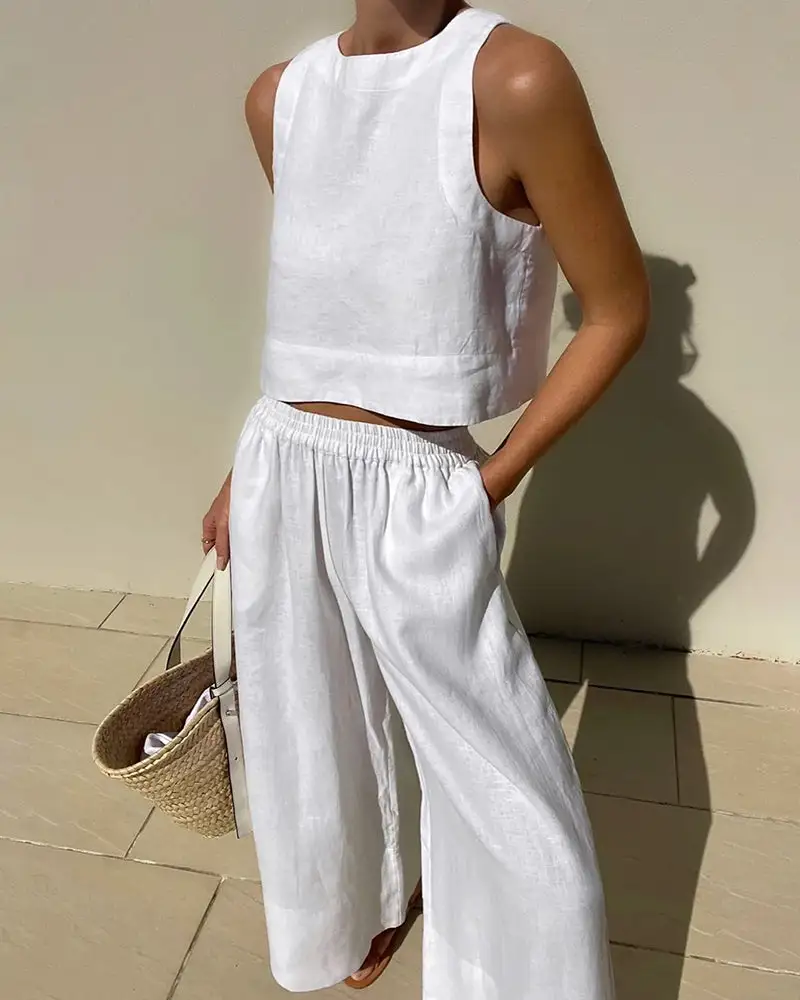 Linen Everyday Two Piece Set