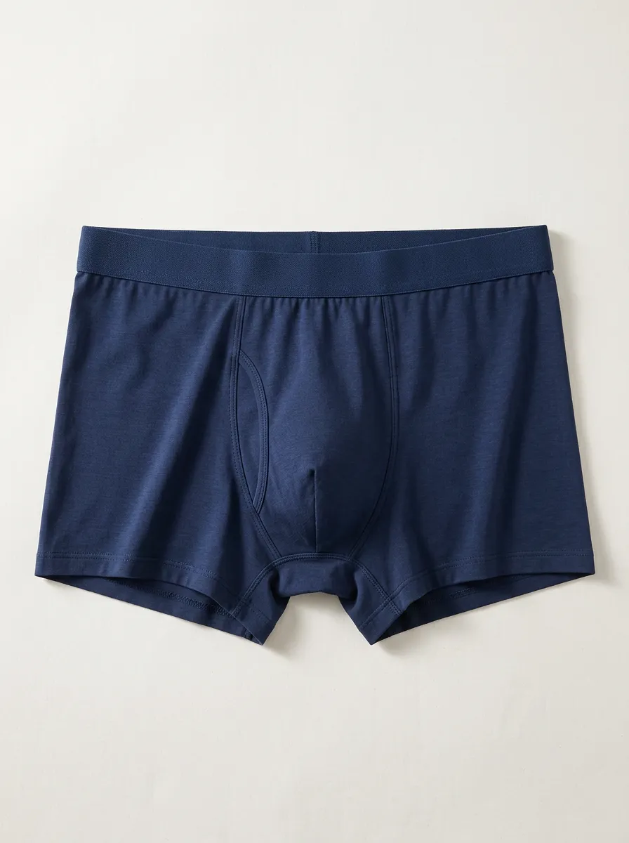 Men's Solid Minimalist Design 3-Pack Boxer Briefs