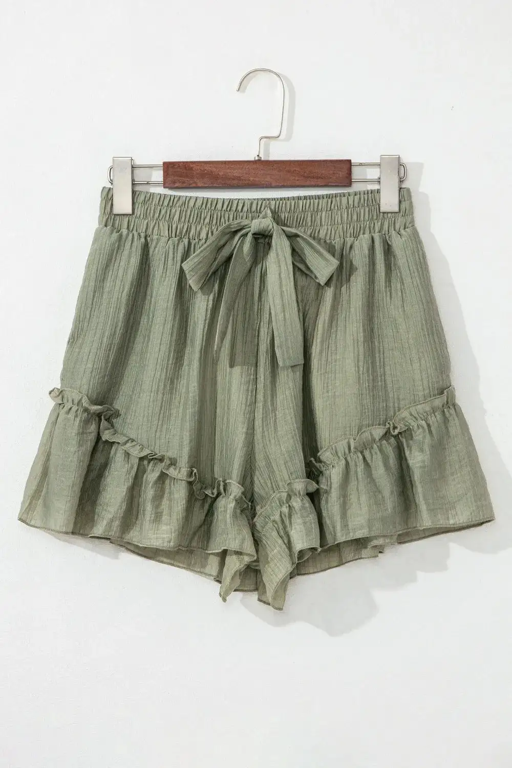 Easy Fit Ruffle Hem Shorts