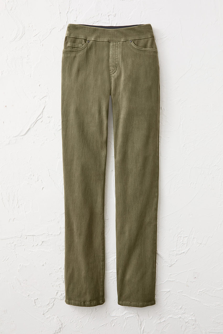 Knit Denim ShapeMe® Slim Leg Jeans