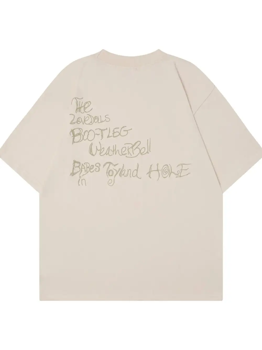 Natural Feel Graphic Crew Neck Short Sleeve Tee