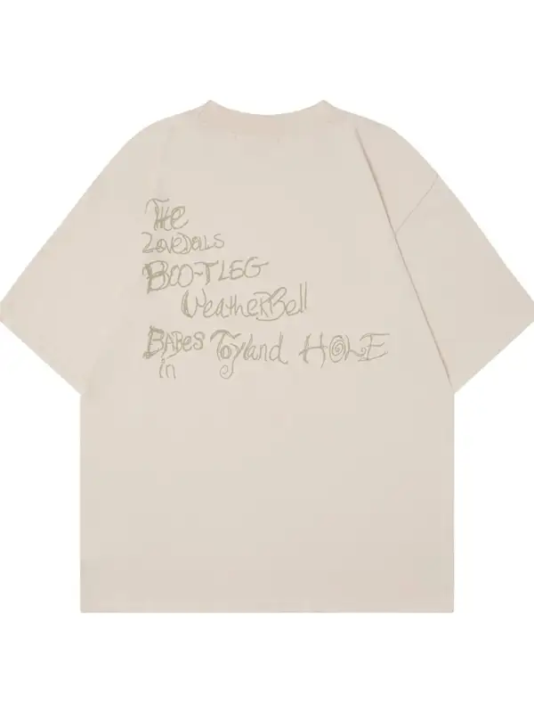 Natural Feel Graphic Crew Neck Short Sleeve Tee