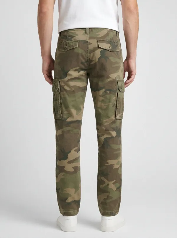 Daily-Utility Camouflage Camouflage Cargo Pants