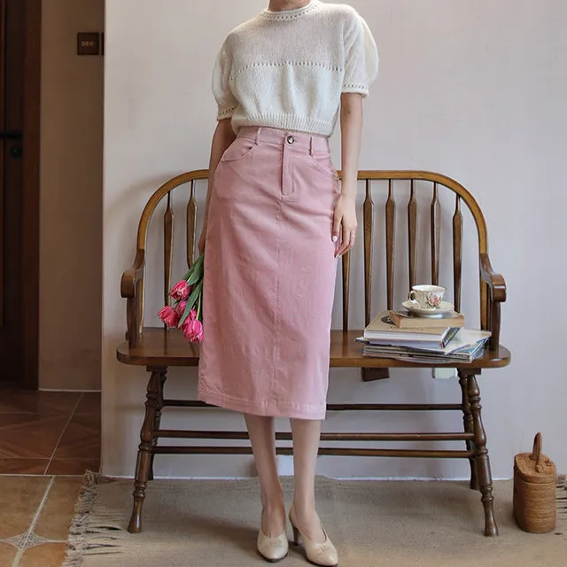 Airy Boutique Everyday Casual Cotton Skirt
