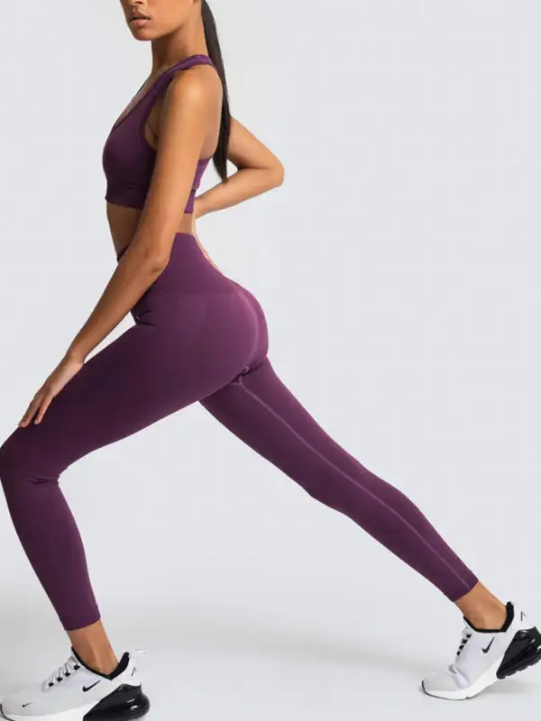 Beautiful Back High Waist Peach Hip Top