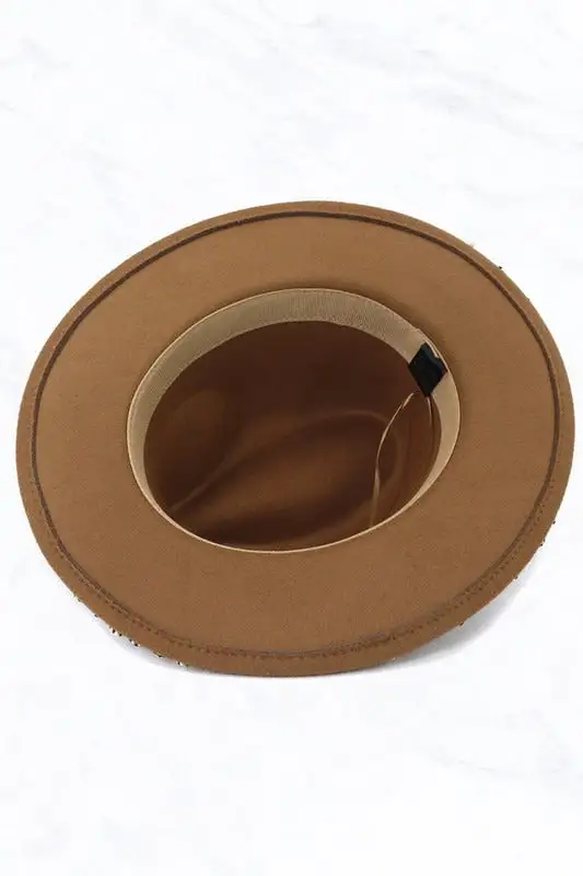 Flat Edge Felt Jazz Hat