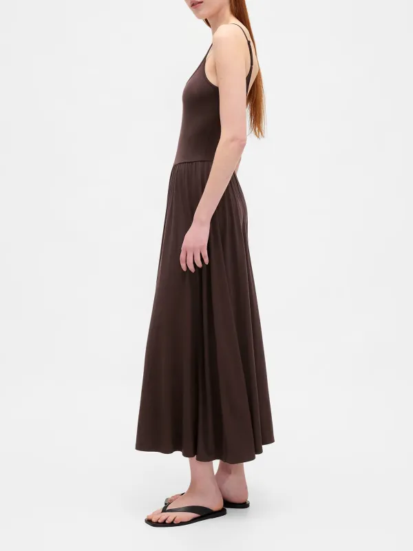 Waist Elastic Big Skirt Dress