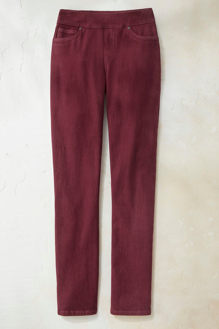 Knit Denim ShapeMe® Slim Leg Jeans