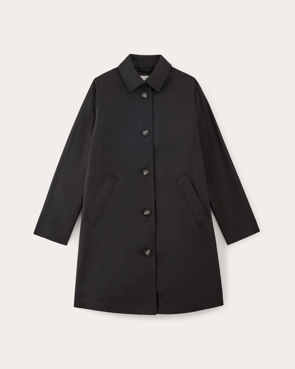 Black The Mac Coat