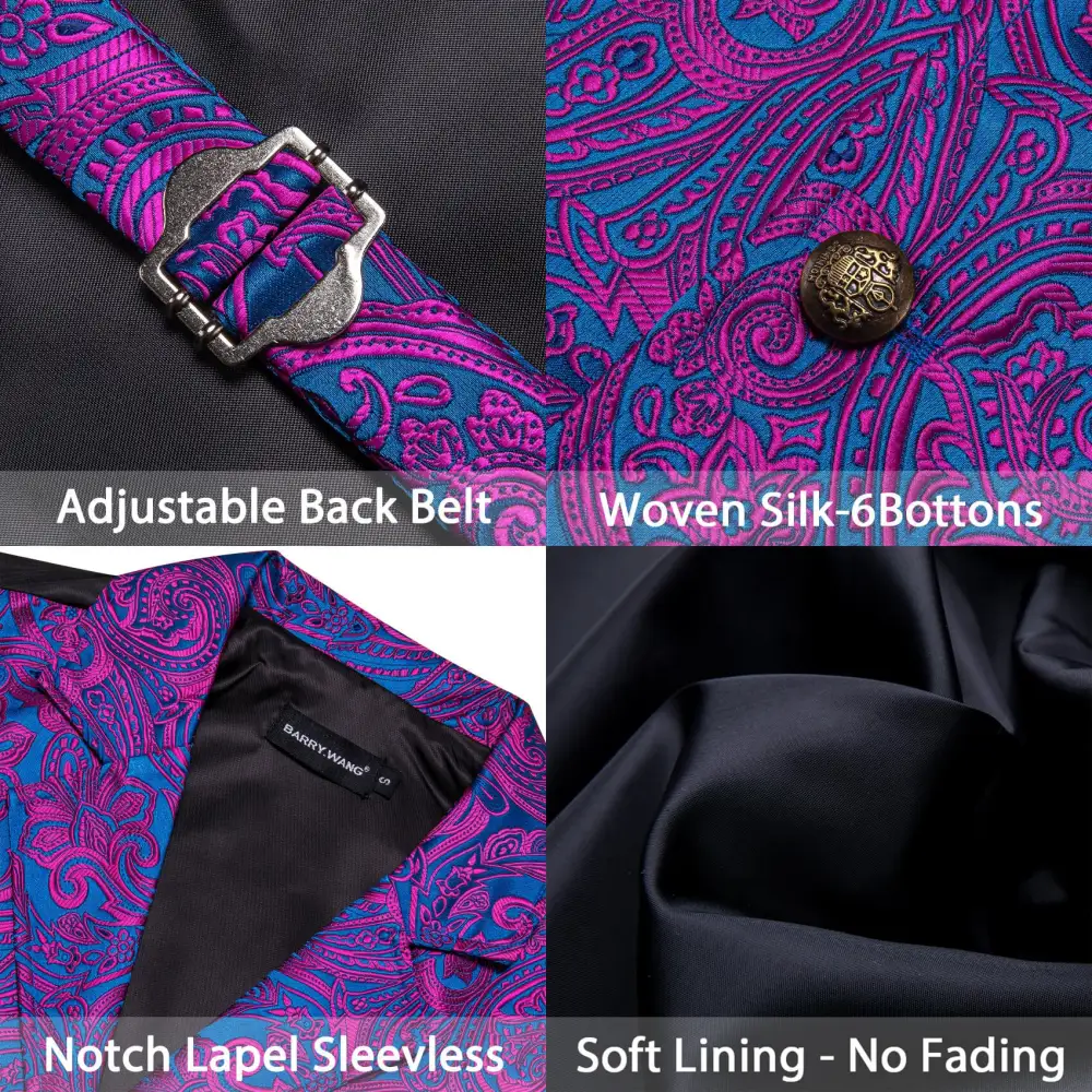 Paisley Formal Dress Vest