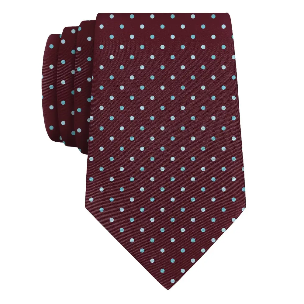 Refined Dot Accent Necktie