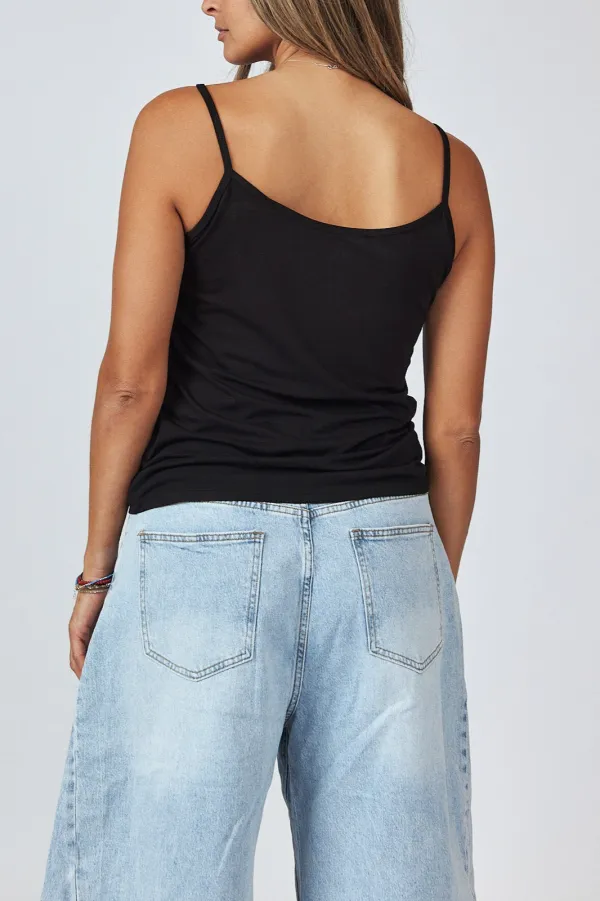 Strap Detail Lightweight Tank Top