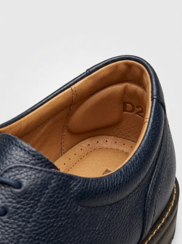 Men's Timeless Pebble-Grain Derby Dress Shoes