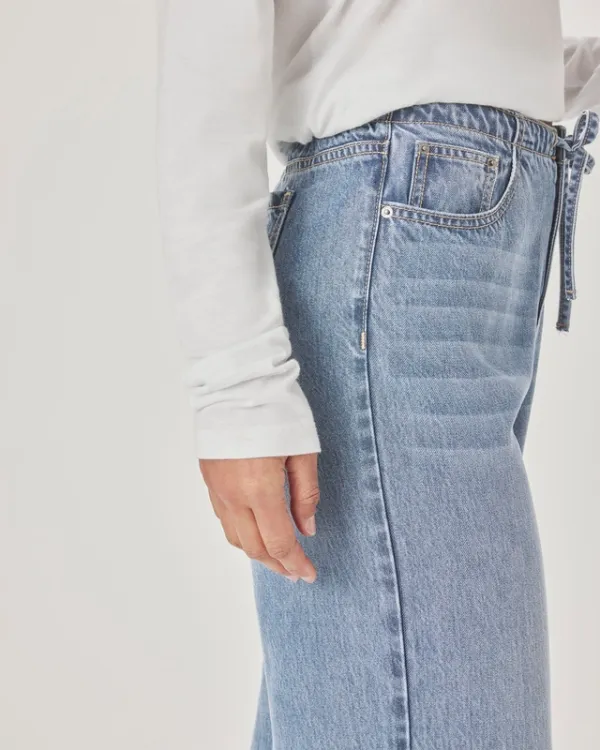 Lounge Denim Crop Pants
