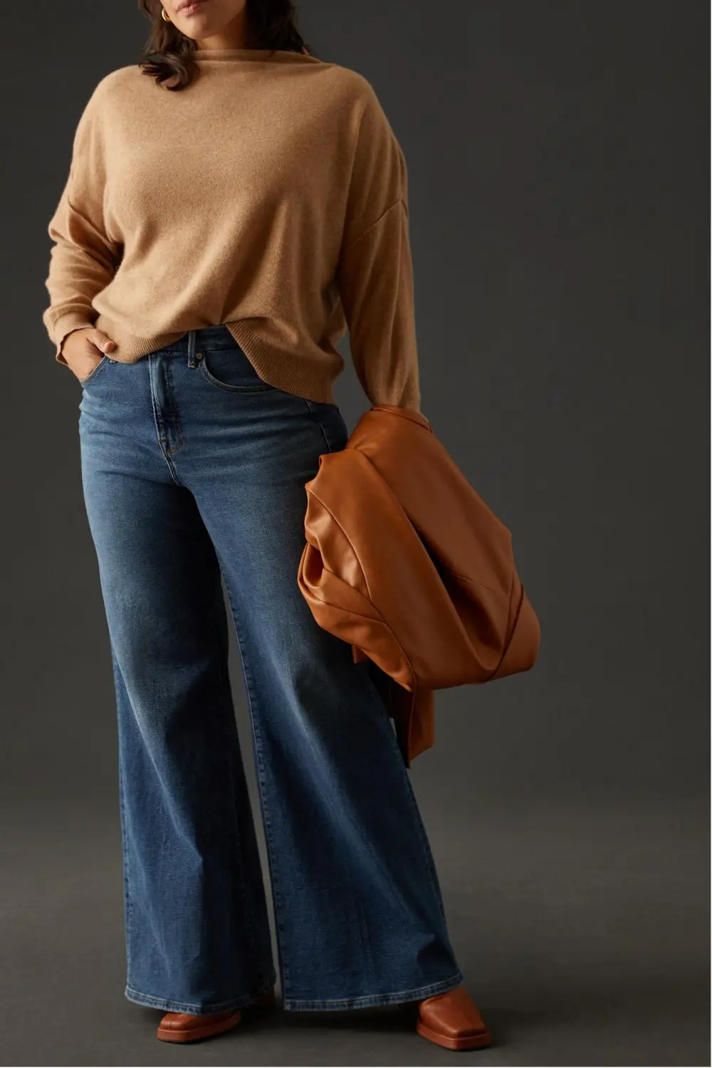The Cashmere Mock Neck Sweater