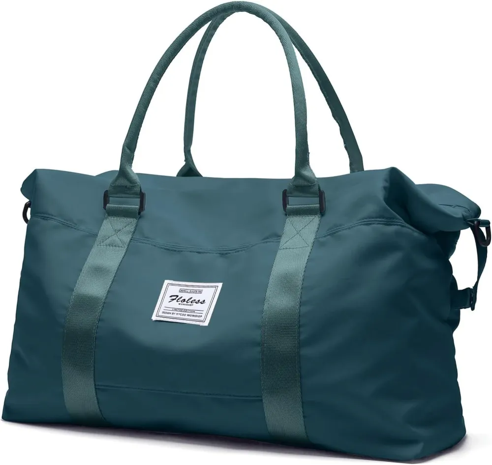 Travel Duffel Bag, Carry On Overnight Weekender Bags for Women