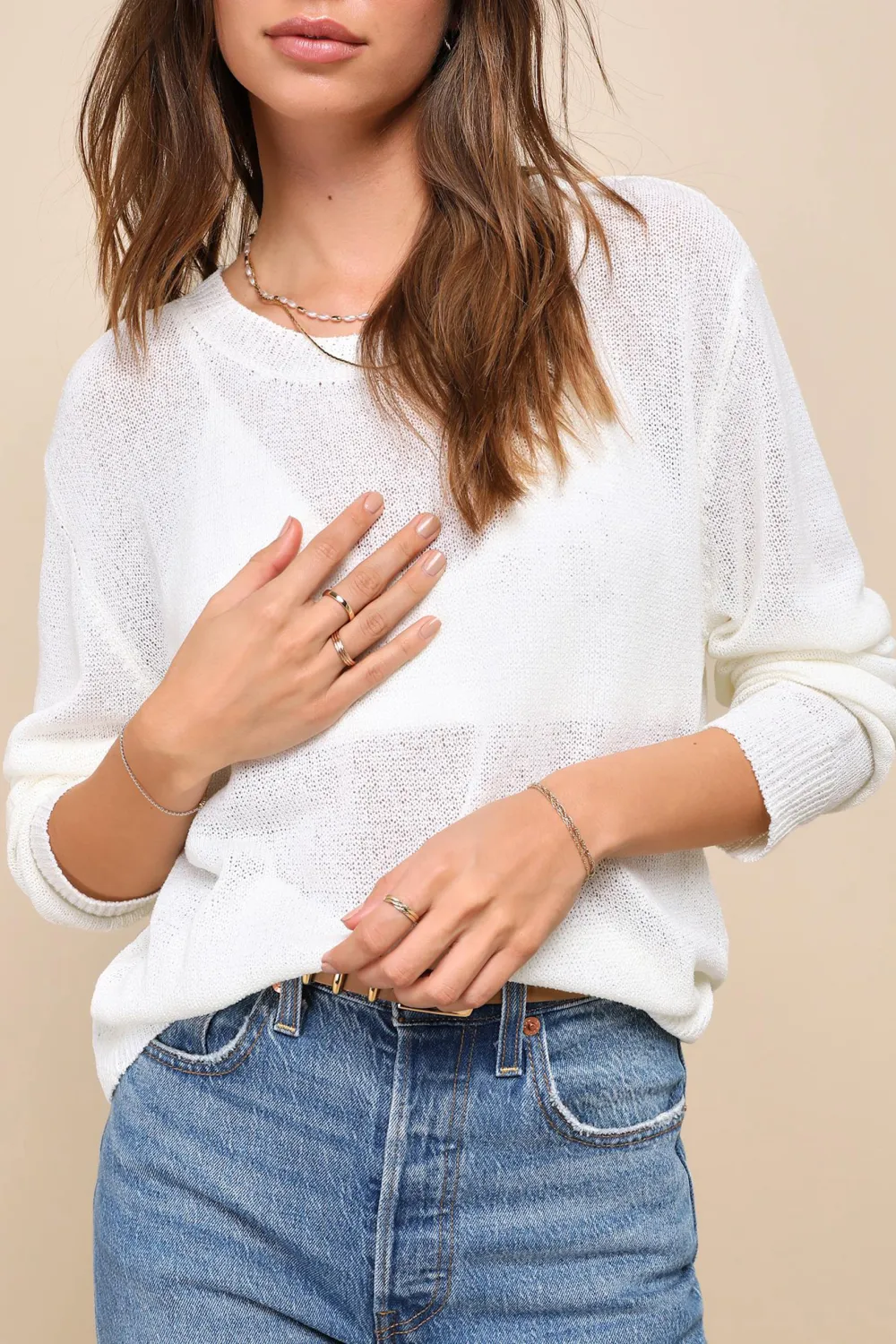 Daily Long Sleeve Sweater Top