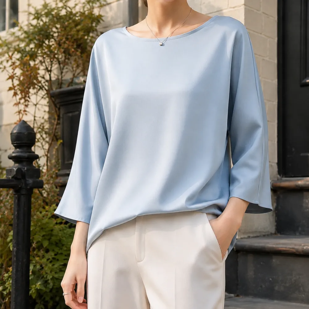 Relaxed Silk Top