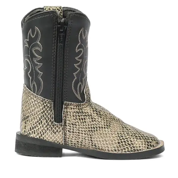 Everyday Men's Denim Boots With Panel