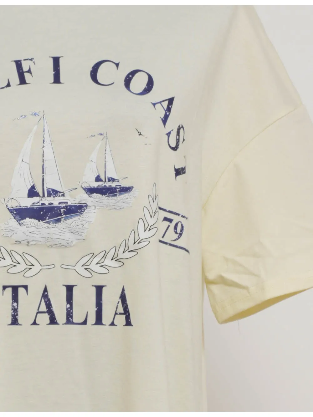 Chic Sailing Graphic Pullover Short Sleeves T-shirt
