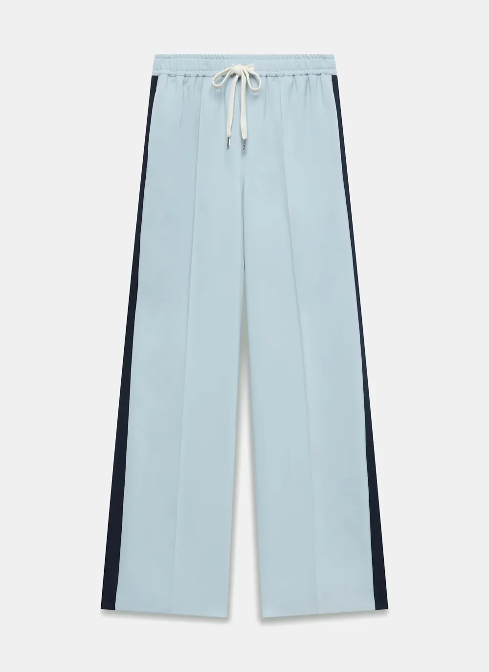 Casual Style Side Stripe Trousers