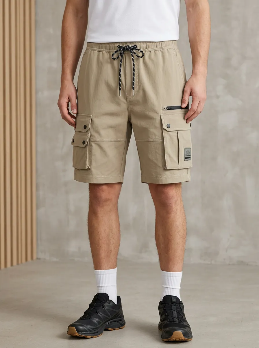 Men's Everyday Cargo Casual Outdoor Multi-Pocket Cargo Shorts