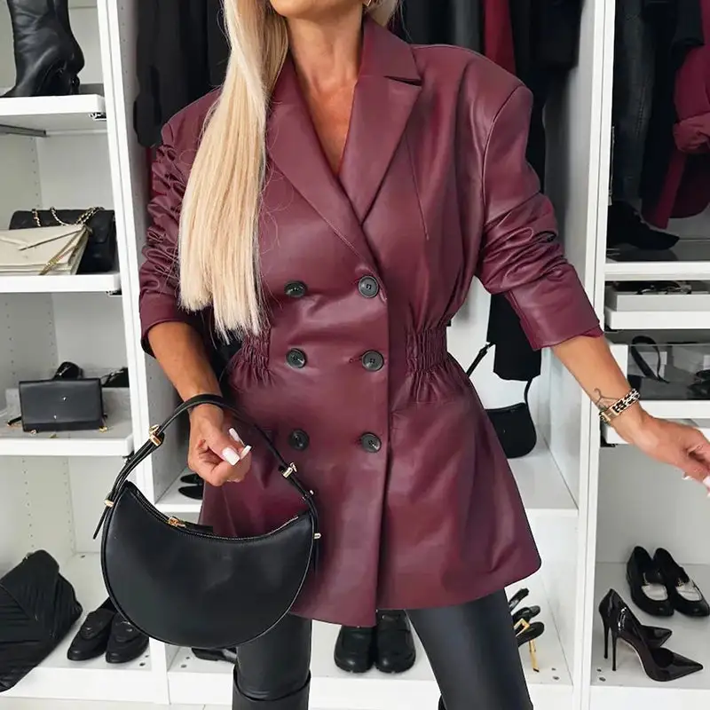 Double-Breasted Tailored Blazer