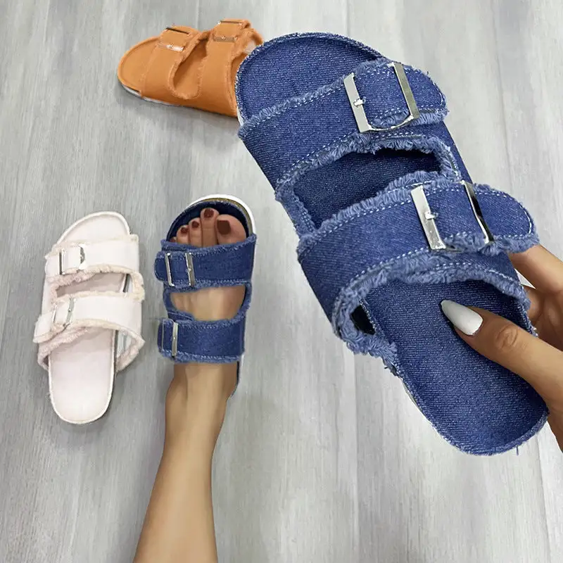 Lightweight Open-Toe Flat Sandals