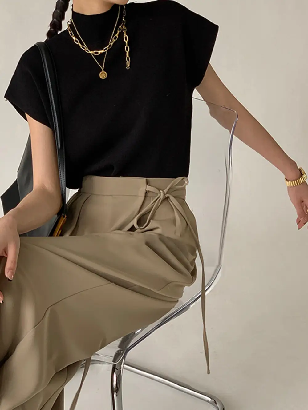 Relaxed Sleeveless Top