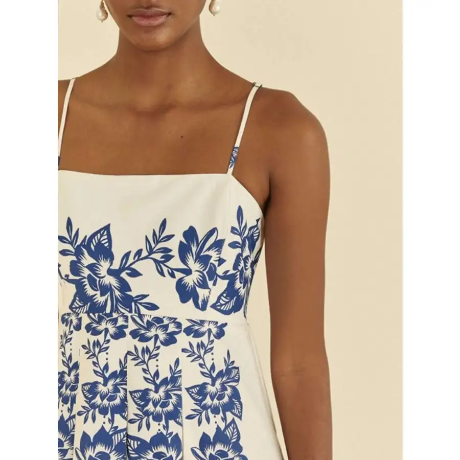 Easy Printed Spaghetti Strap Maxi Dress