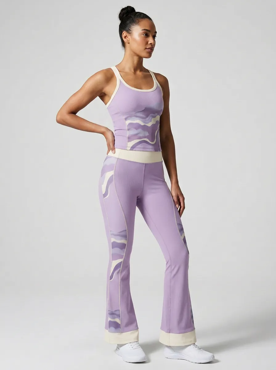 Paneled Wave Flare Active Set