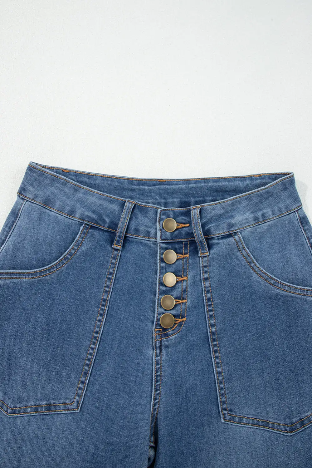Soft Textured Denim Jeans