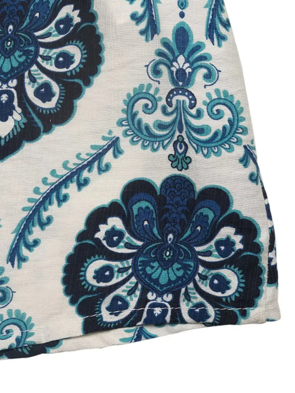 Printed Slit Sleeveless Maxi Dress