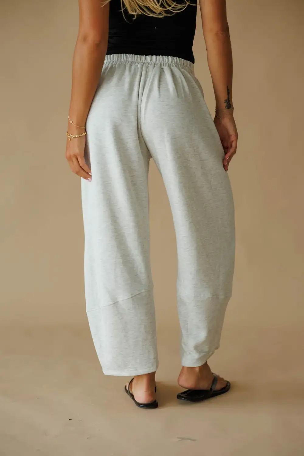 Scuba Wide-Leg Sweatpants